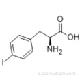 L-4-iodophénylalanine CAS 24250-85-9